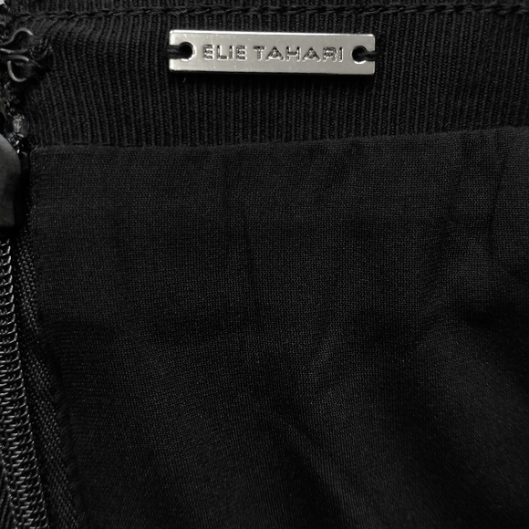 New ELIE TAHARI Gray Wool Bennet Pencil Skirt 14 - Picture 4 of 6